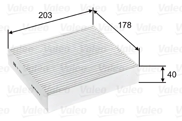 VALEO 715603 - Filtro, Aria abitacolo ATP Autoricambi Soddisfatti O Rimborsati