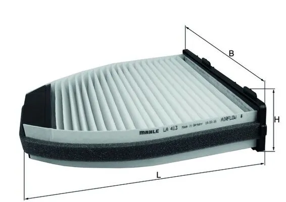 KNECHT LA 413 - Filtro, Aria abitacolo ATP Autoricambi Popolare