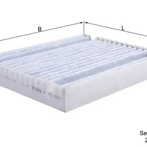 Professionale MAHLE LAK 1151/S - Filtro, Aria abitacolo ATP Autoricambi