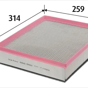 Spedizione Espresso VALEO 585550 - Filtro aria ATP Autoricambi