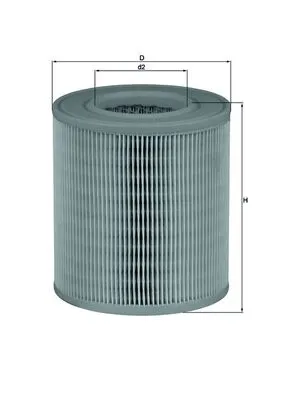 MAHLE LX 1253 - Filtro aria ATP Autoricambi Bestseller
