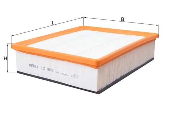 Compra Oggi Stesso MAHLE LX 1605 - Filtro aria ATP Autoricambi