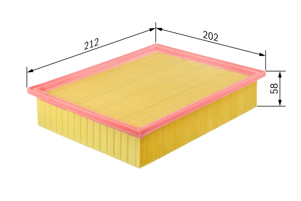 Nuovo Arrivo BOSCH F 026 400 057 - Filtro aria ATP Autoricambi