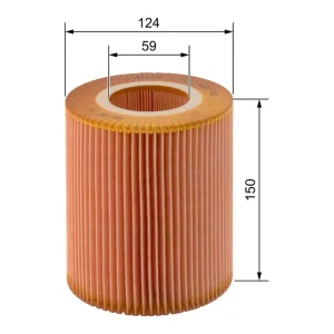BOSCH 1 457 433 715 - Filtro aria ATP Autoricambi Scelto Dai Clienti