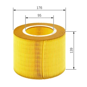 Quantità Limitata BOSCH 1 457 433 590 - Filtro aria ATP Autoricambi
