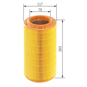 Promozione BOSCH 1 457 433 712 - Filtro aria ATP Autoricambi