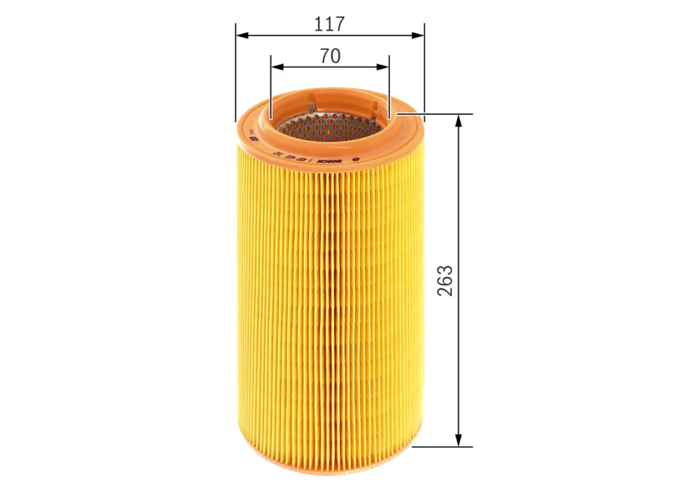 Promozione BOSCH 1 457 433 712 - Filtro aria ATP Autoricambi