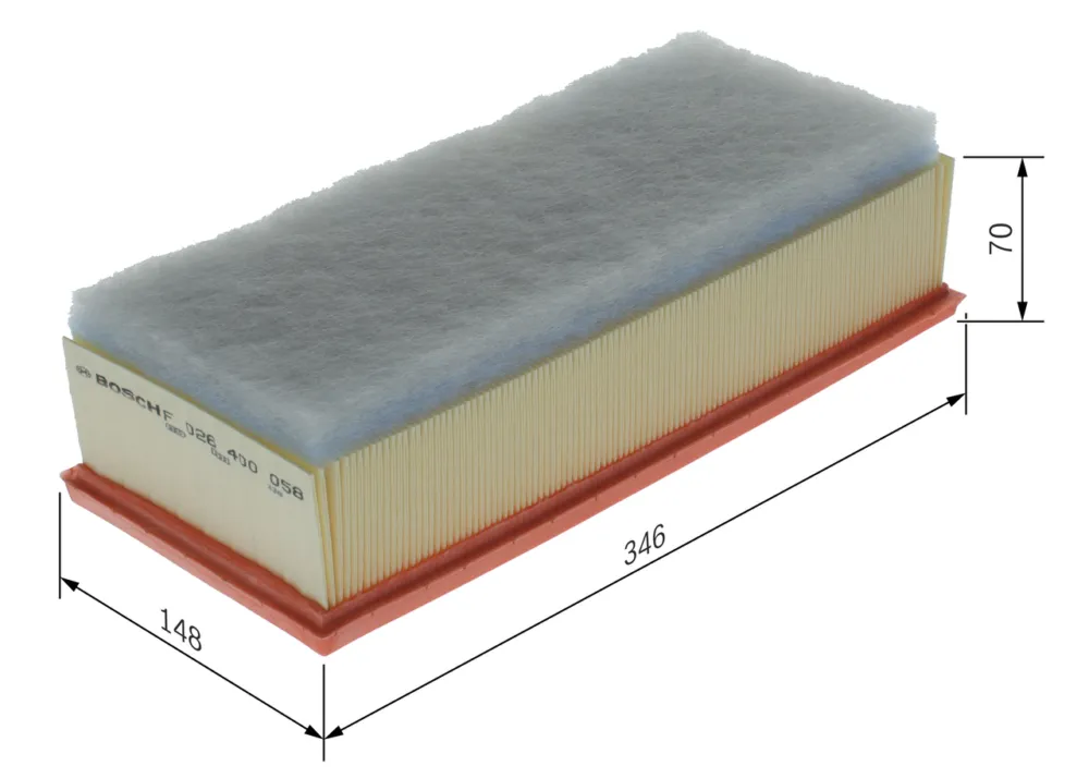 BOSCH F 026 400 058 - Filtro aria ATP Autoricambi Ultima Occasione