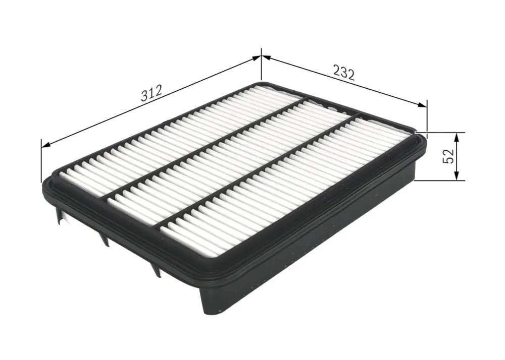 Sconto BOSCH F 026 400 225 - Filtro aria ATP Autoricambi