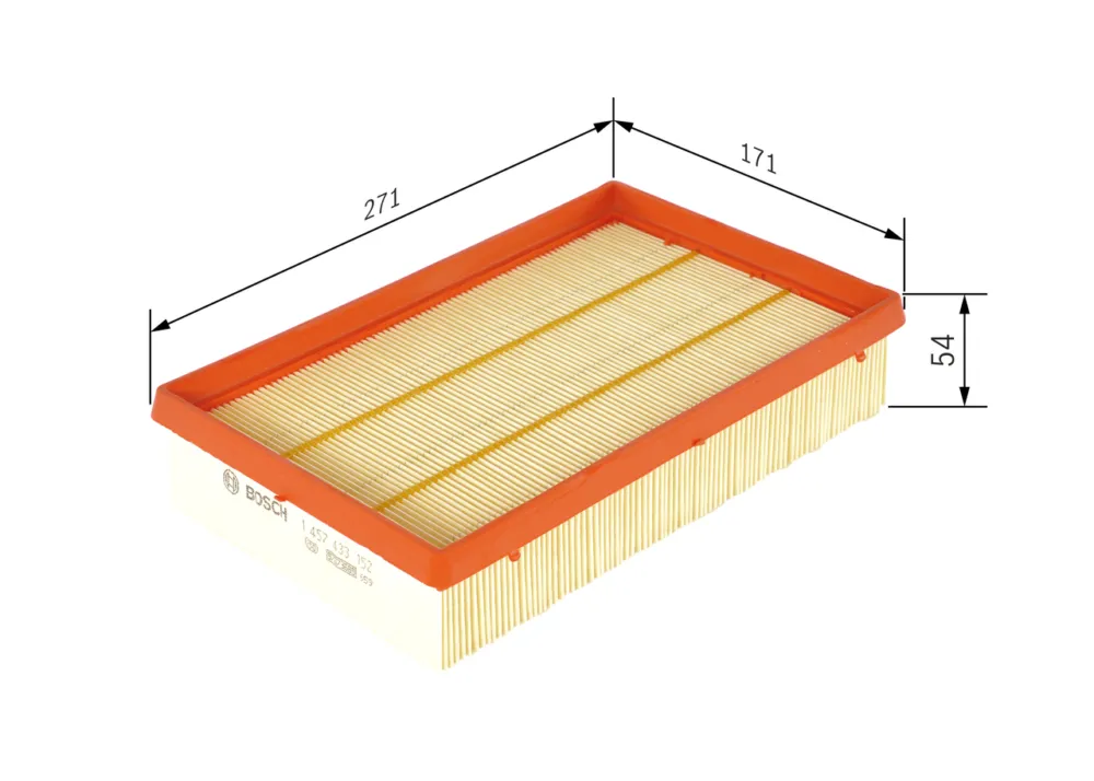 BOSCH 1 457 433 152 - Filtro aria ATP Autoricambi Quantità Limitata