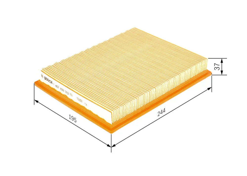 Quantità Limitata BOSCH 1 457 433 303 - Filtro aria ATP Autoricambi