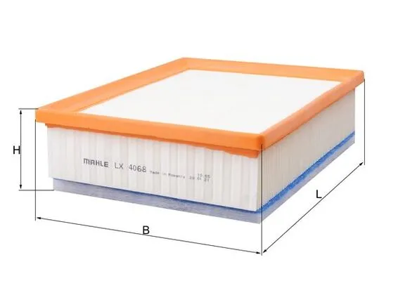 MAHLE LX 4068 - Filtro aria ATP Autoricambi Popolare