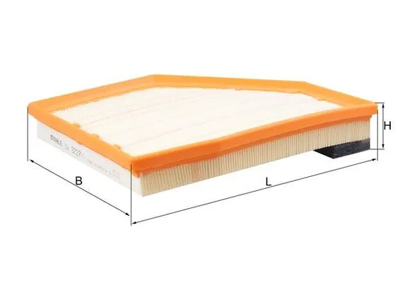 MAHLE LX 3727/1 - Filtro aria ATP Autoricambi Prezzo Ridotto