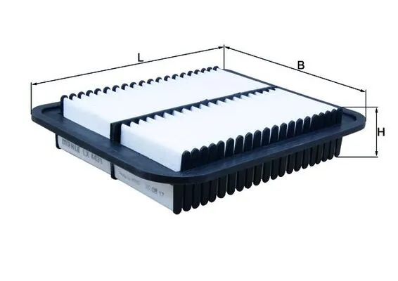 Popolare MAHLE LX 4431 - Filtro aria ATP Autoricambi