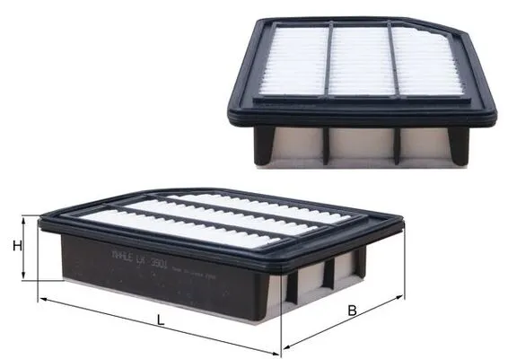 MAHLE LX 3901 - Filtro aria ATP Autoricambi Vendita Finale