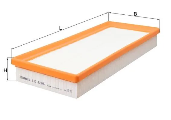MAHLE LX 4205 - Filtro aria ATP Autoricambi Non Perdere