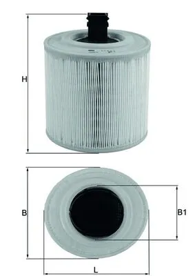 MAHLE LX 3015/14 - Filtro aria ATP Autoricambi Pagamento Sicuro