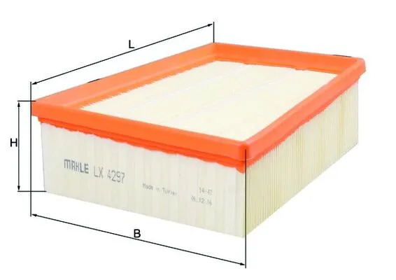 Must-Have MAHLE LX 4297 - Filtro aria ATP Autoricambi
