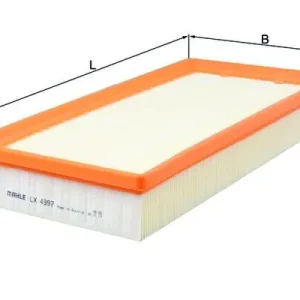 MAHLE LX 4397 - Filtro aria ATP Autoricambi Economico