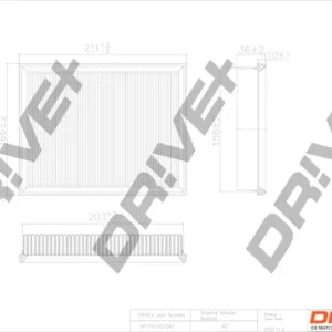 Dr!ve+ DP1110.10.0387 - Filtro aria ATP Autoricambi Ultima Occasione