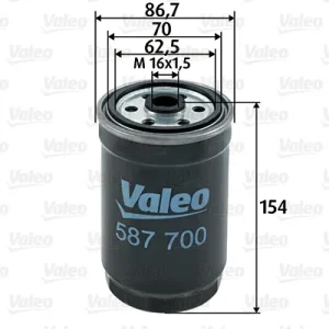 Ultimissimo Modello VALEO 587700 - Filtro carburante ATP Autoricambi