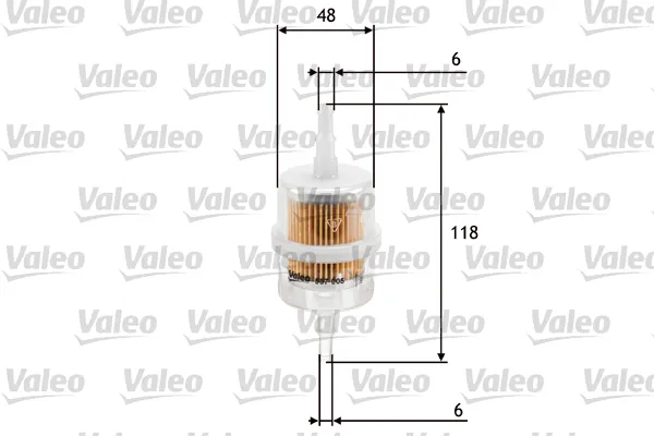 Affare VALEO 587005 - Filtro carburante ATP Autoricambi