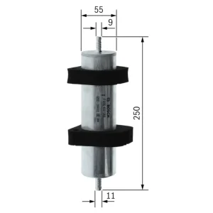 Ultime Pezzi BOSCH F 026 402 068 - Filtro carburante ATP Autoricambi