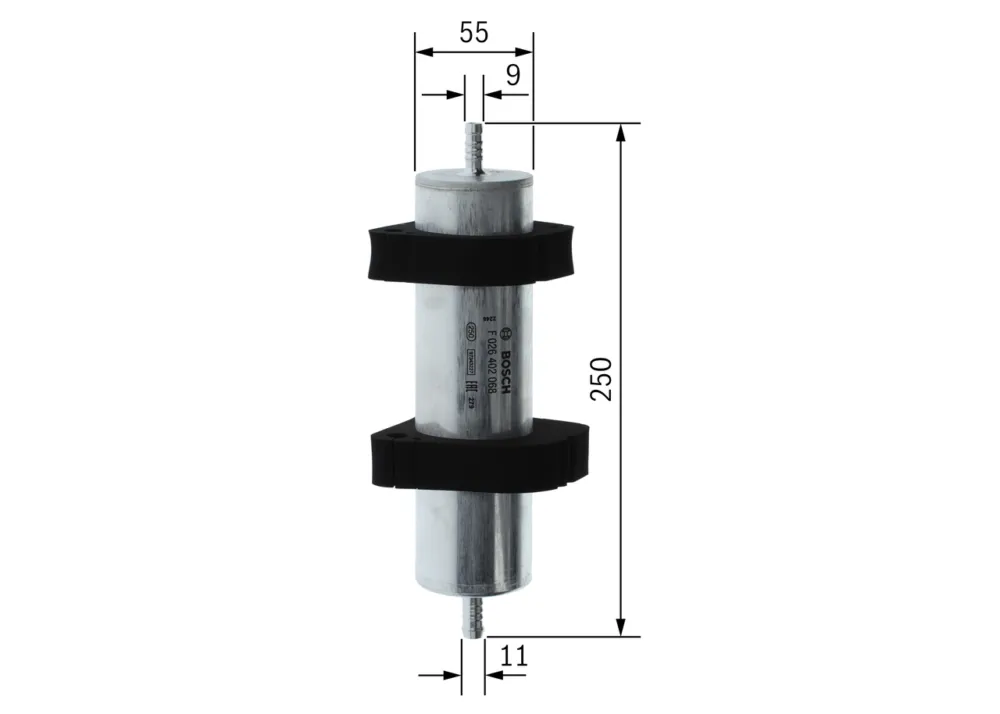 Ultime Pezzi BOSCH F 026 402 068 - Filtro carburante ATP Autoricambi