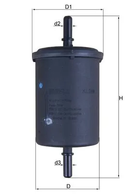 Prezzo Ridotto MAHLE KL 248 - Filtro carburante ATP Autoricambi