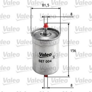 VALEO 587004 - Filtro carburante ATP Autoricambi Non Perdere