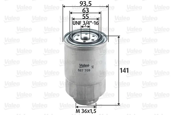 Occasione VALEO 587709 - Filtro carburante ATP Autoricambi