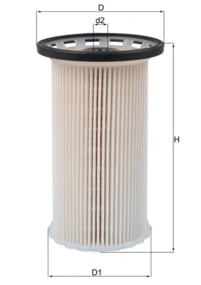 MAHLE KX 386 - Filtro carburante ATP Autoricambi Pagamento Sicuro