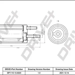 Dr!ve+ DP1110.13.0223 - Filtro carburante ATP Autoricambi Consegna Rapida