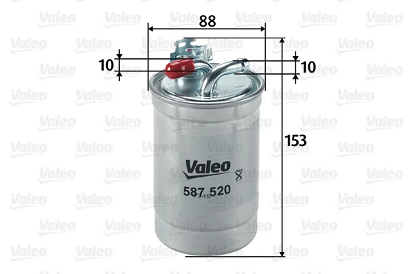 Professionale VALEO 587520 - Filtro carburante ATP Autoricambi