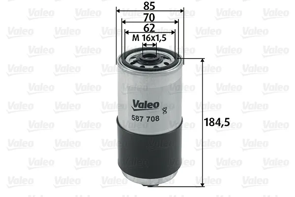 VALEO 587708 - Filtro carburante ATP Autoricambi Vendita Finale