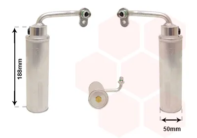 A Buon Prezzo VAN WEZEL 1300D285 - Essiccatore, climatizzatore ATP Autoricambi