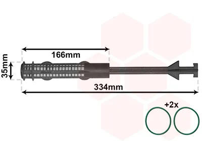 VAN WEZEL 0600D279 - Essiccatore, climatizzatore ATP Autoricambi Acquista Ora