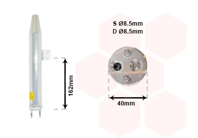 VAN WEZEL 8300D165 - Essiccatore, climatizzatore ATP Autoricambi Offerta Lampo