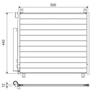 Prezzo Ridotto VALEO 822655 - Condensatore, climatizzatore ATP Autoricambi