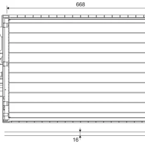 VALEO 822643 - Condensatore, climatizzatore ATP Autoricambi Quantità Limitata