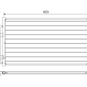 Prezzo Basso VALEO 822646 - Condensatore, climatizzatore ATP Autoricambi