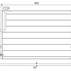 Occasione Imperdibile VALEO 822657 - Condensatore, climatizzatore ATP Autoricambi
