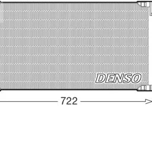 DENSO DCN51019 - Condensatore, climatizzatore ATP Autoricambi Offerta Speciale