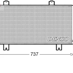 DENSO DCN40029 - Condensatore, climatizzatore ATP Autoricambi Prezzo Di Fabbrica