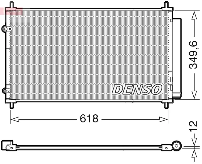 Occasione Imperdibile DENSO DCN50117 - Condensatore, climatizzatore ATP Autoricambi