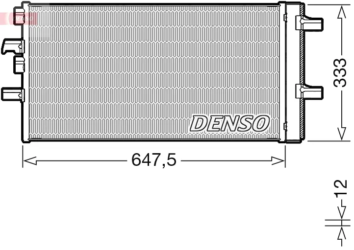 DENSO DCN05108 - Condensatore, climatizzatore ATP Autoricambi Compra Adesso