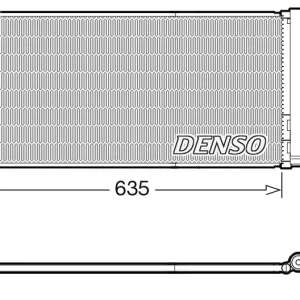 Offerta DENSO DCN15007 - Condensatore, climatizzatore ATP Autoricambi