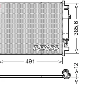 DENSO DCN46034 - Condensatore, climatizzatore ATP Autoricambi Compra Oggi Stesso