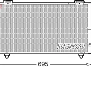 Super Prezzo DENSO DCN50130 - Condensatore, climatizzatore ATP Autoricambi