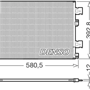 Occasione DENSO DCN37005 - Condensatore, climatizzatore ATP Autoricambi